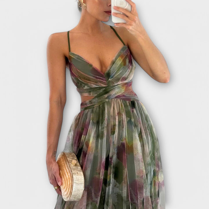 Annai | Robe Longue Artisanale Élégante
