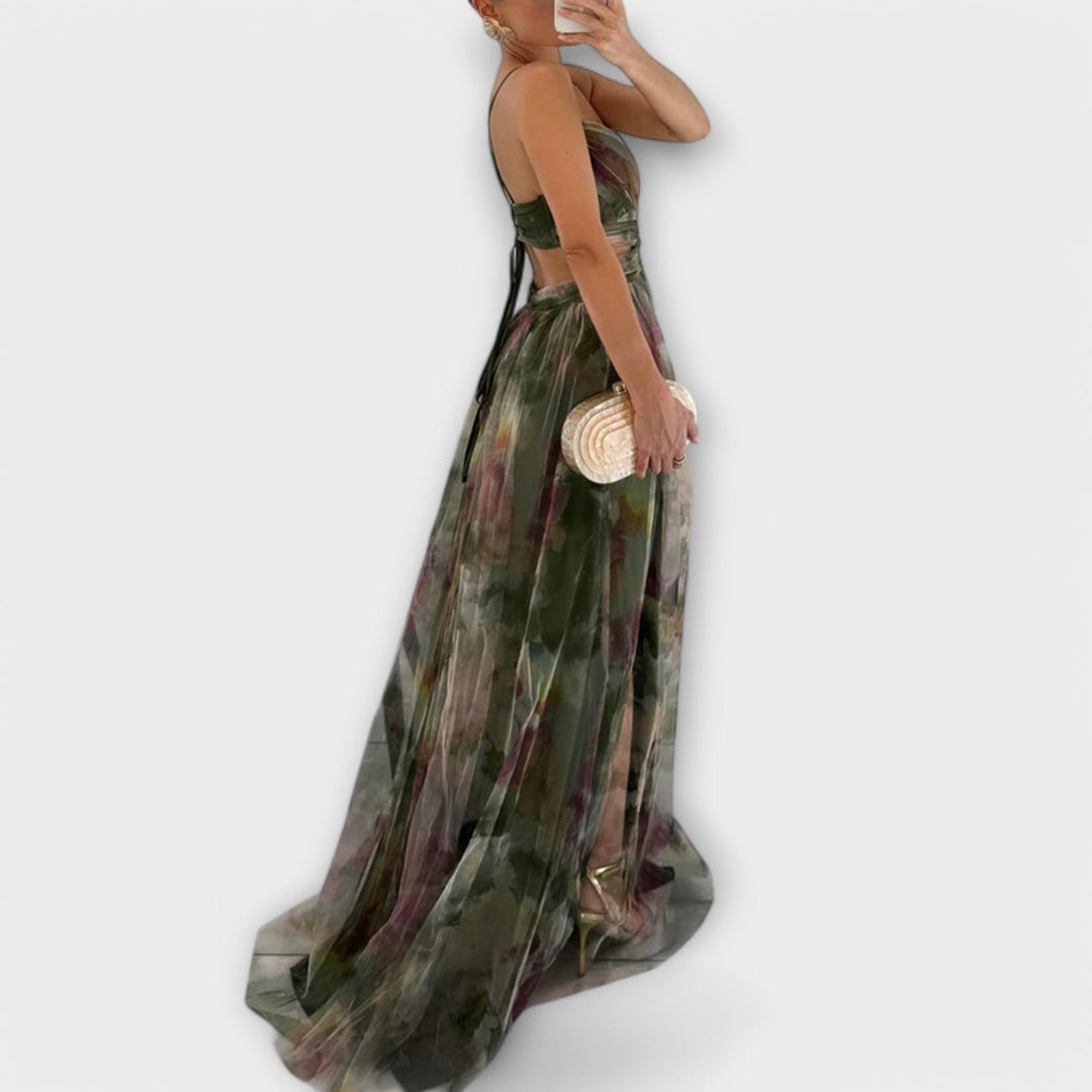 Annai | Robe Longue Artisanale Élégante