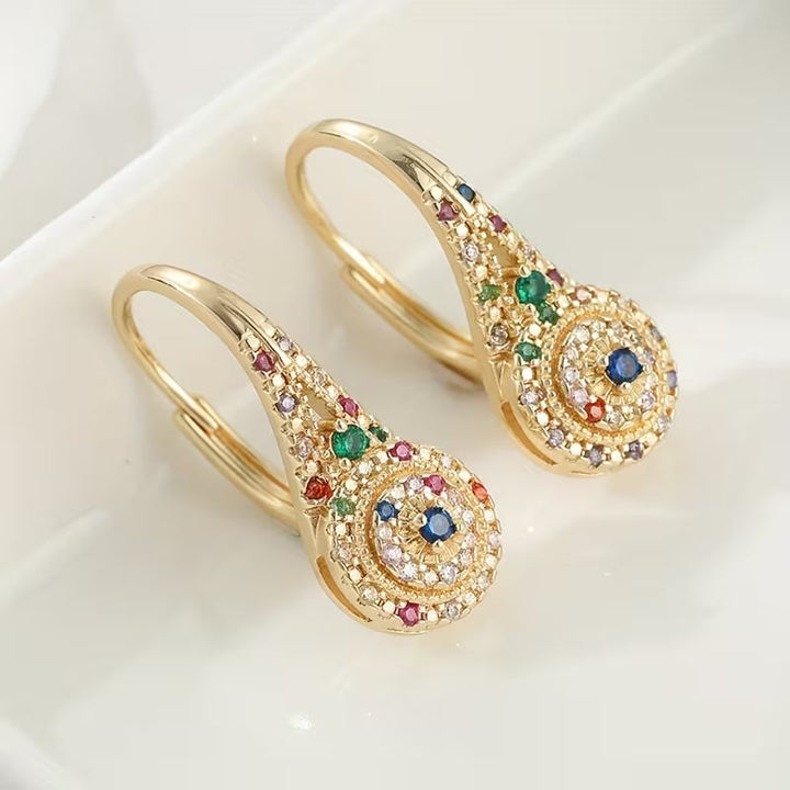 Boucles d'oreilles Élégance Multicolore Éclat