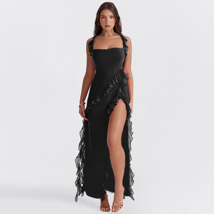 Cia | Robe avec volants et charme