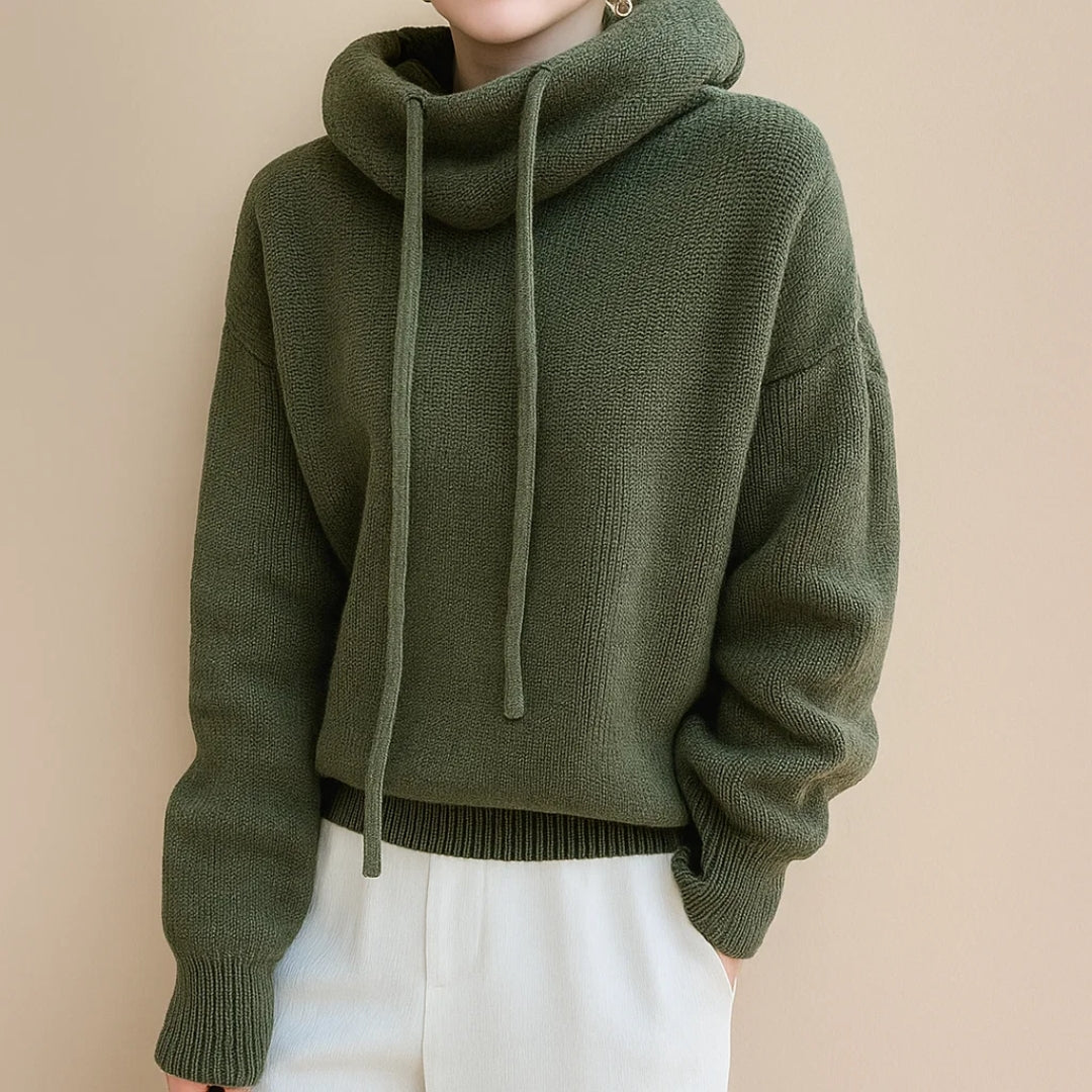 Annalina™ | Hoodie Tricoté