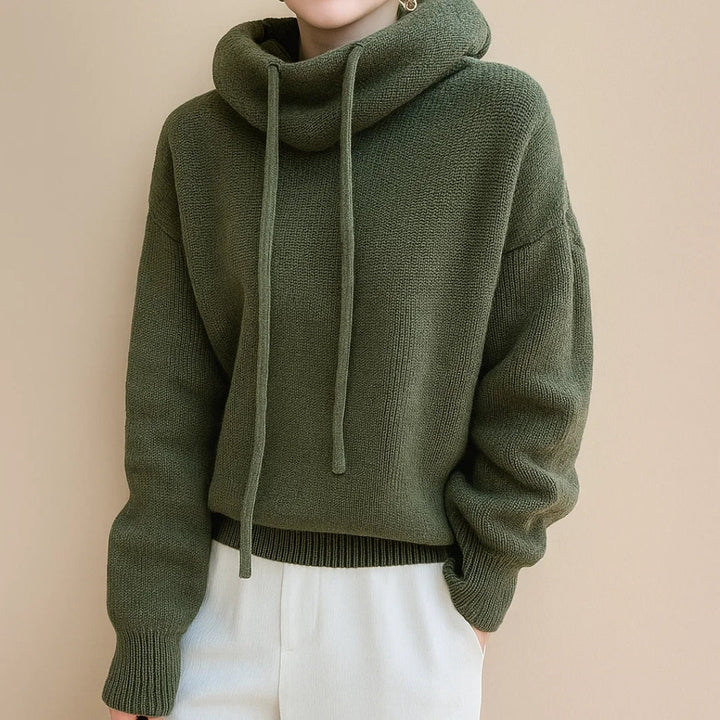 Annalina™ | Hoodie Tricoté
