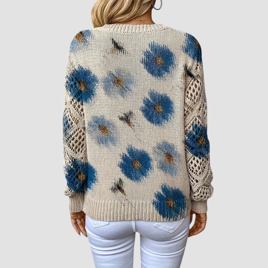 Martina™ | Pull élégant avec motif floral