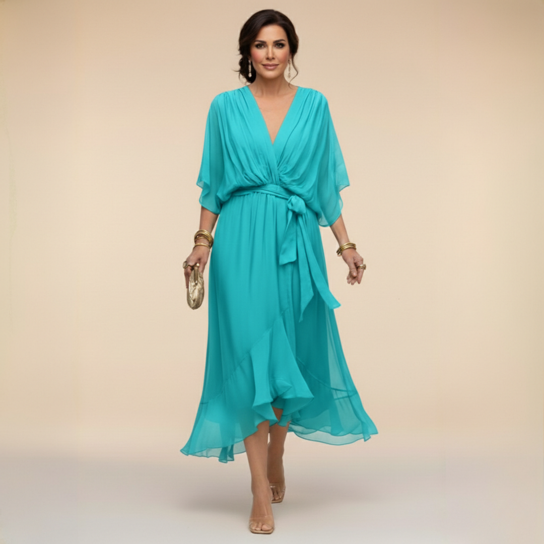 MARTA™ | Robe légère et transparente à col en V
