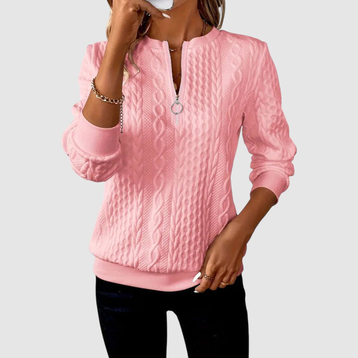 Rozárie - Pull tissé stylé