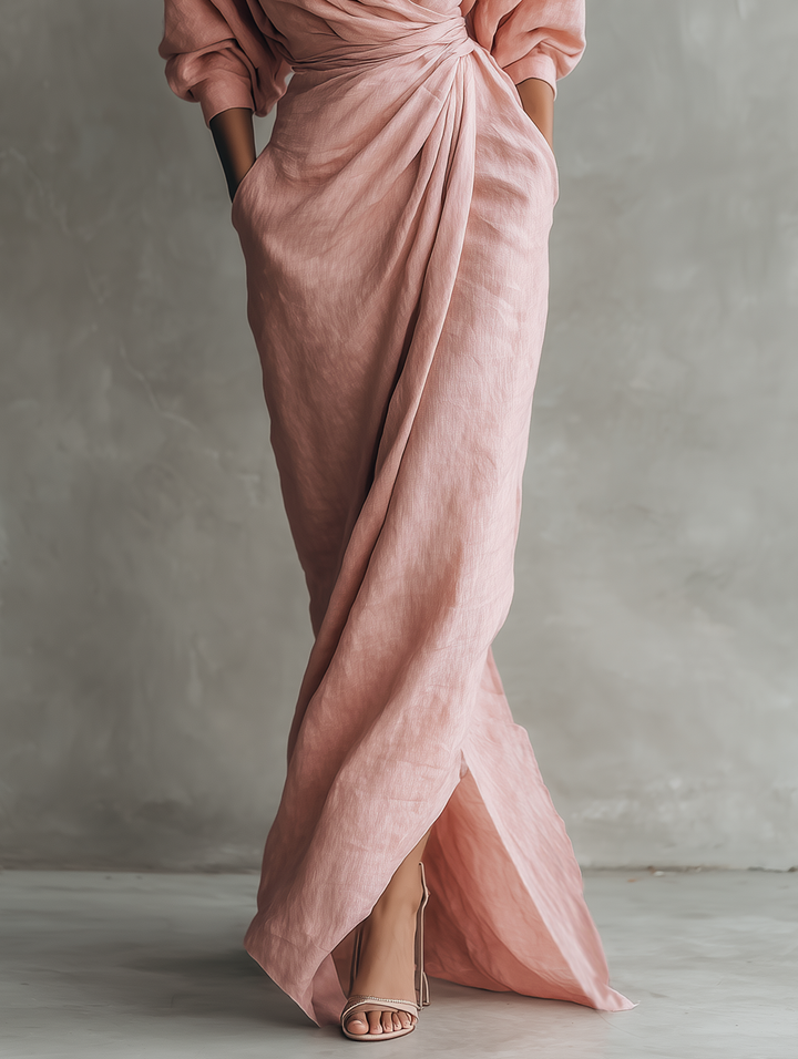 Robe Maxi  Rose Col V