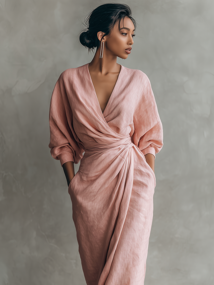Robe Maxi  Rose Col V