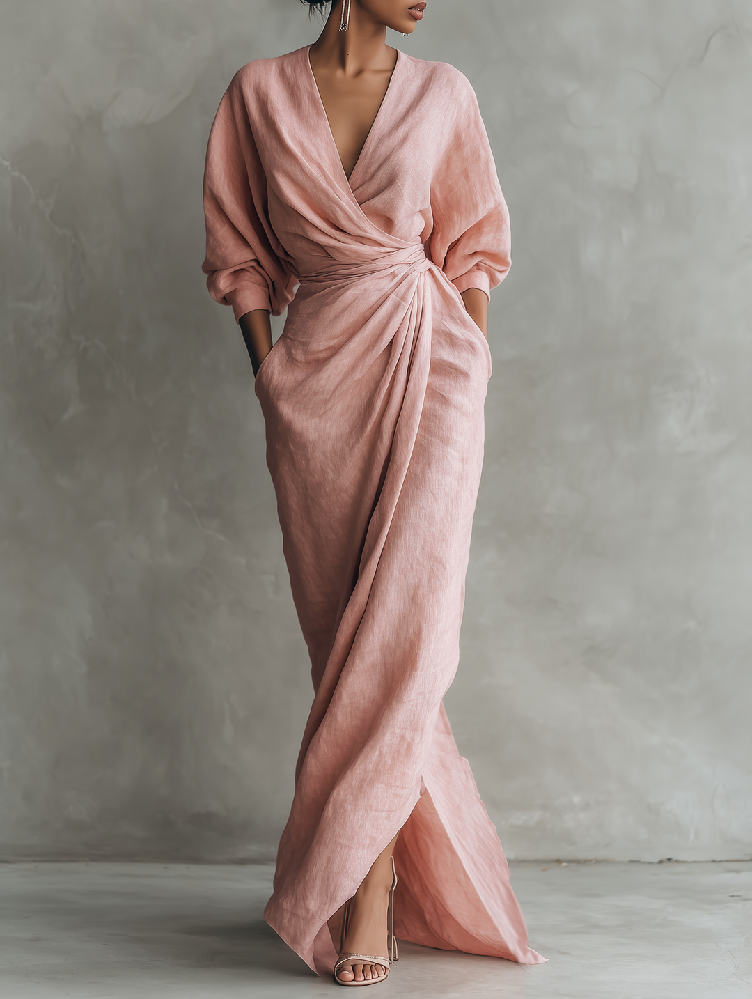 Robe Maxi  Rose Col V