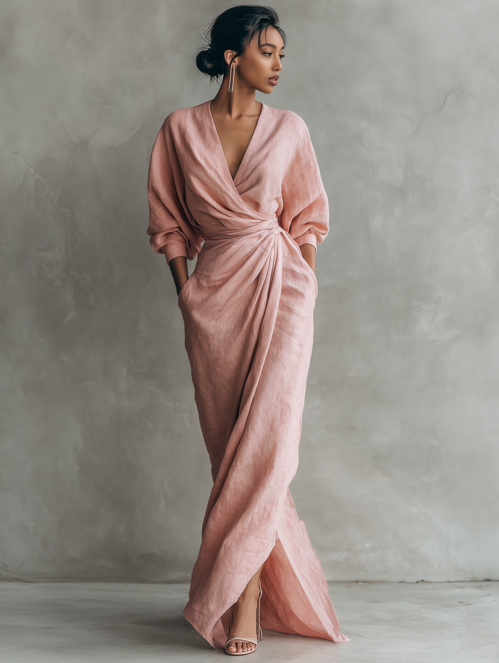 Robe Maxi  Rose Col V