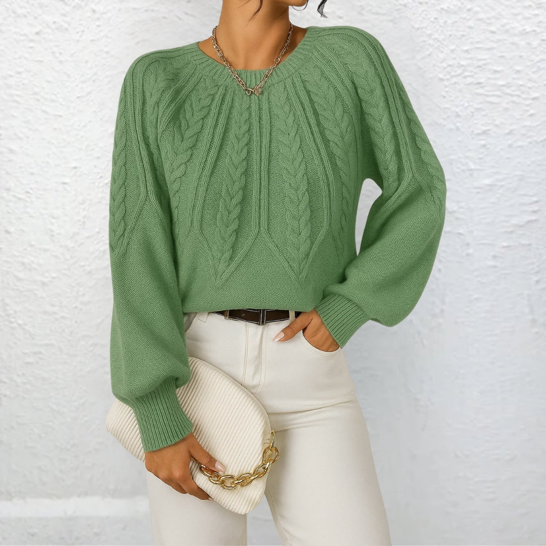 Erika™ | Pull en tricot élégant avec des manches amples