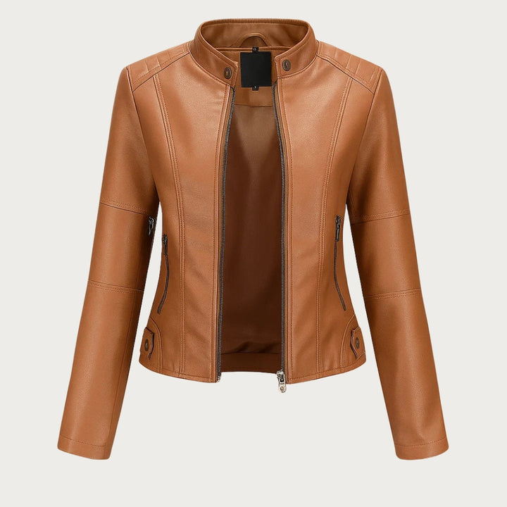 Jeniffer™ | Veste en cuir au style moderne
