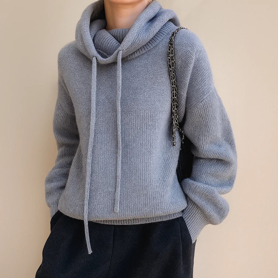 Annalina™ | Hoodie Tricoté
