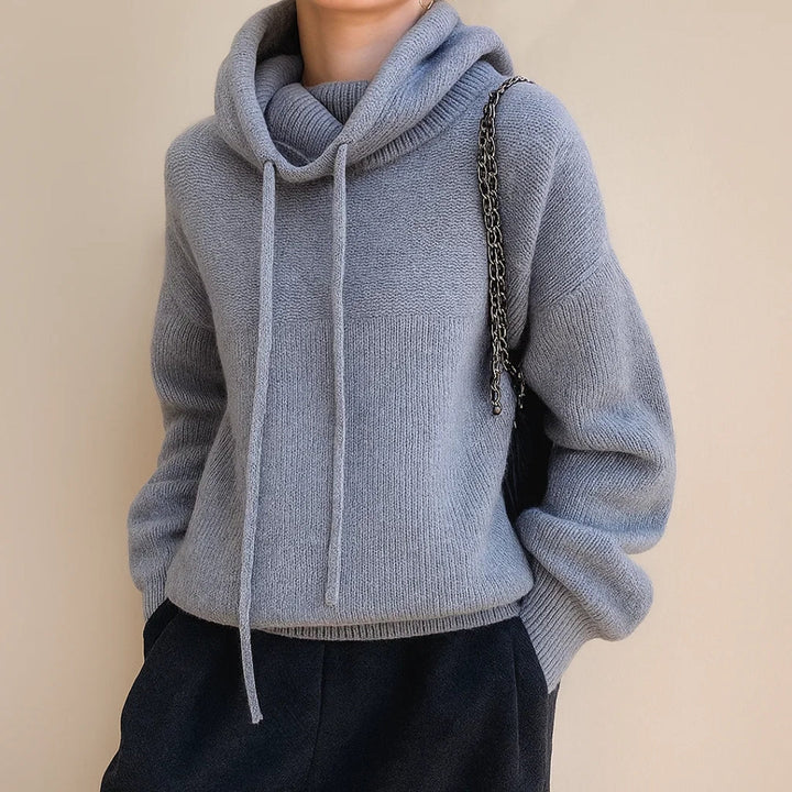 Annalina™ | Hoodie Tricoté