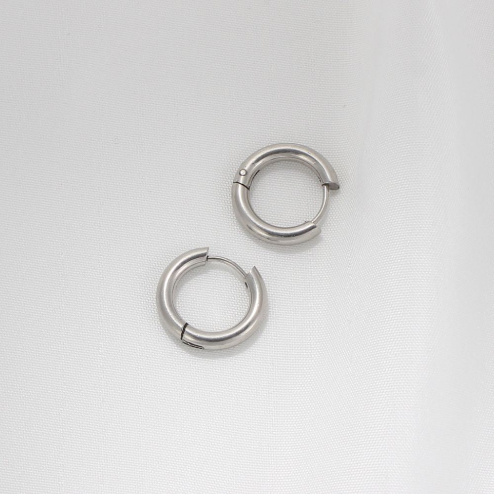 PAIRE DE BOUCLES D'OREILLES HOOP CLASSIQUES