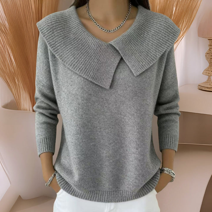 Jennifer™ | Pull en tricot avec col doux