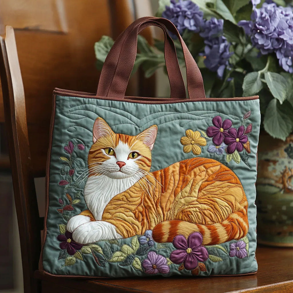 Sac artisanal - Chat Rouge