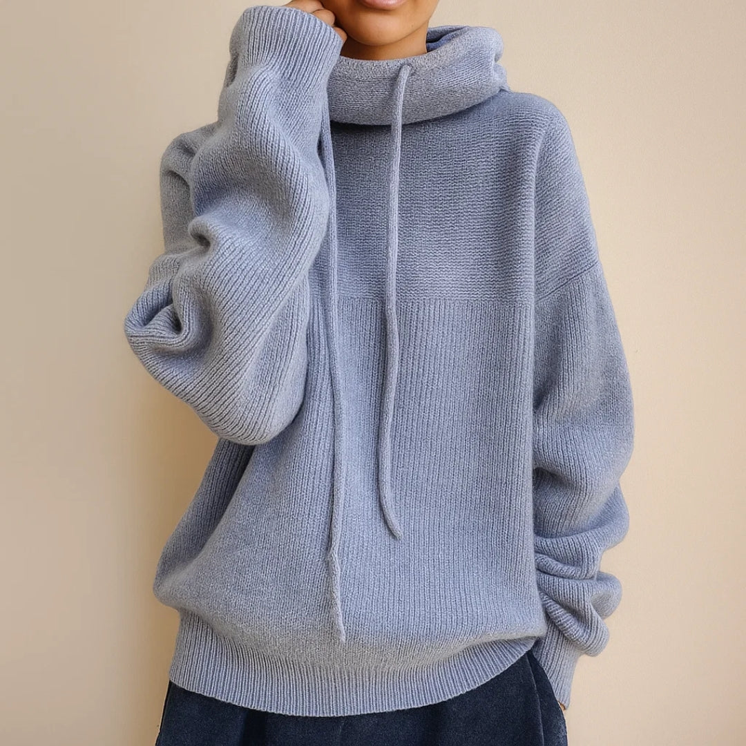 Annalina™ | Hoodie Tricoté