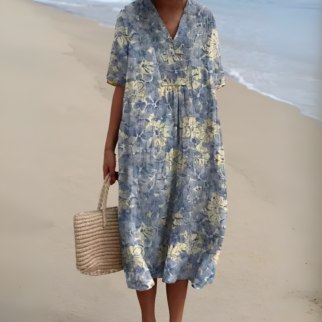 Nicole™ | Robe d'Été Florale