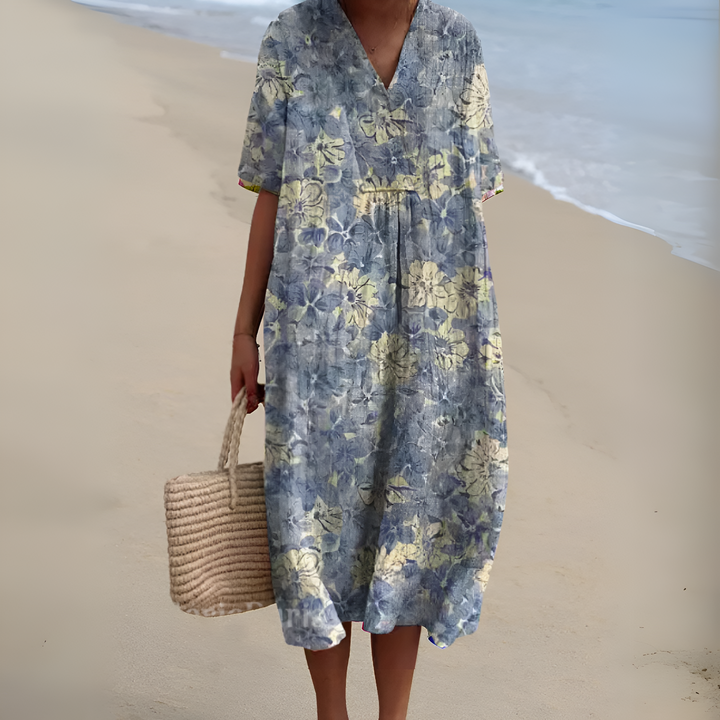 Nicole™ | Robe d'Été Florale