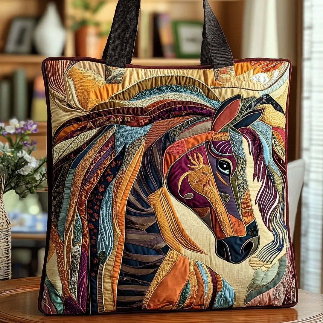 Sac artisanal – Cheval Mosaïque Multicolore