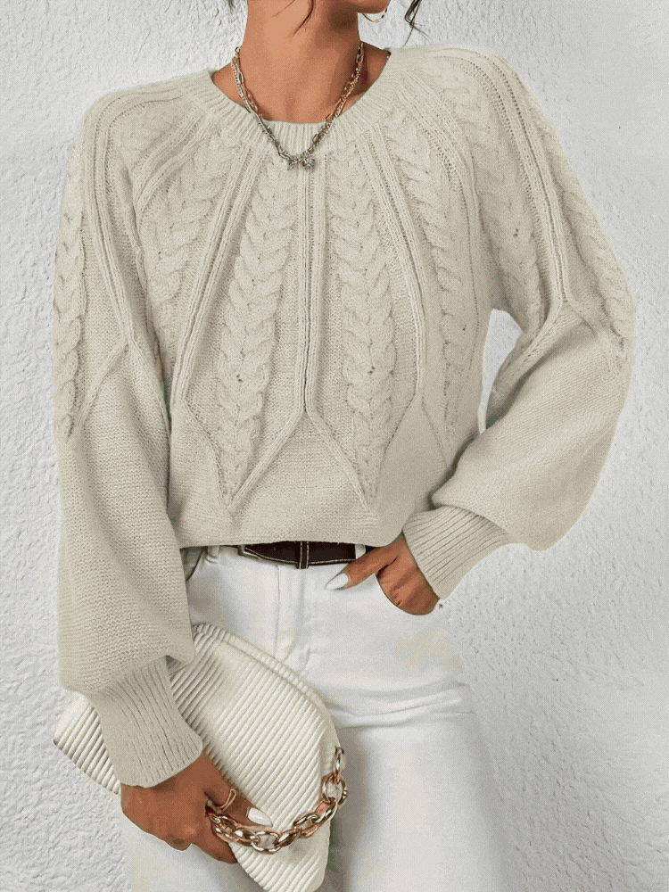 Nora™ | Pull Confortable en Maille