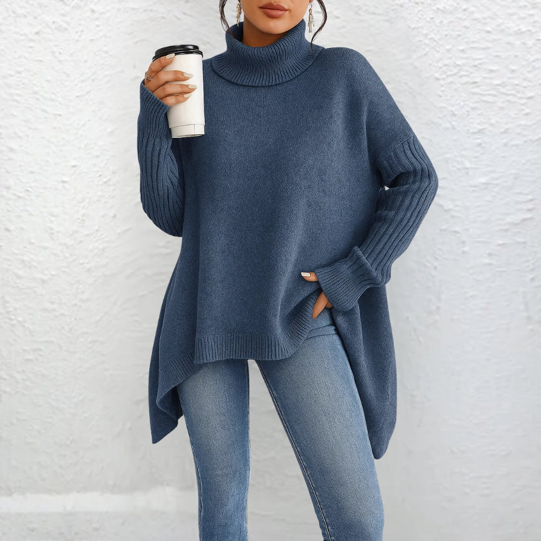 Brigit™ | Pull à col roulé décontracté