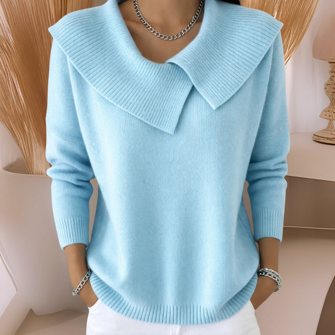 Jennifer™ | Pull en tricot avec col doux