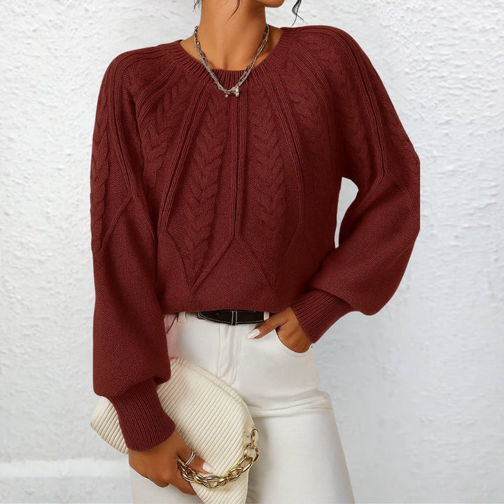 Erika™ | Pull en tricot élégant avec des manches amples