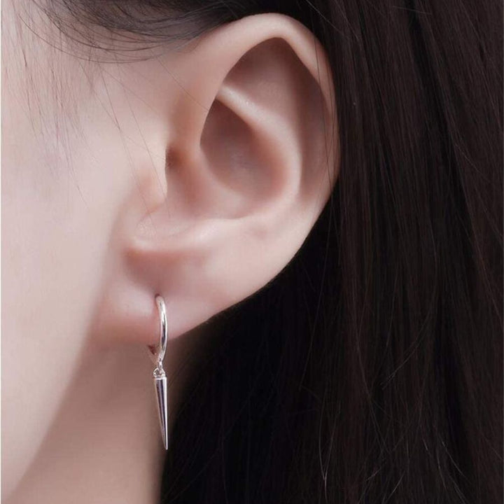 PAIRE DE BOUCLES D'OREILLES EN FORME D'ÉPI