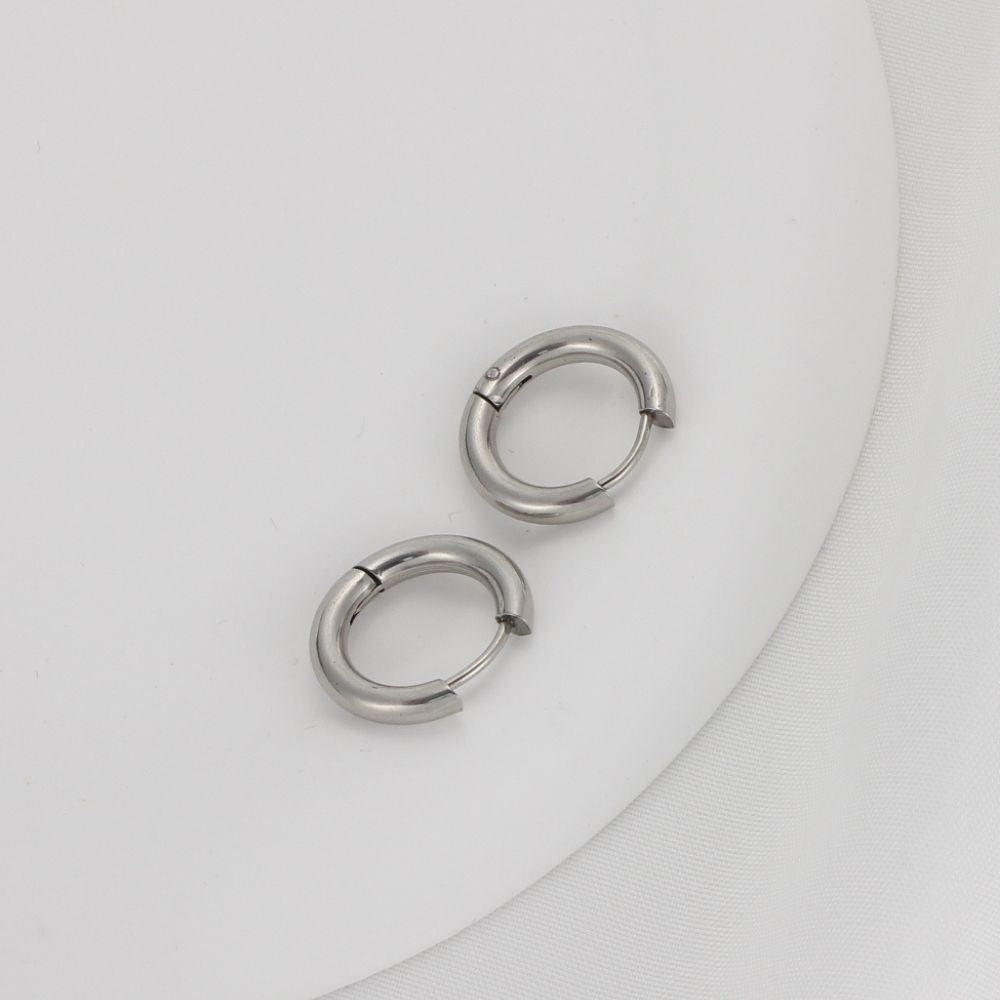 PAIRE DE BOUCLES D'OREILLES HOOP CLASSIQUES