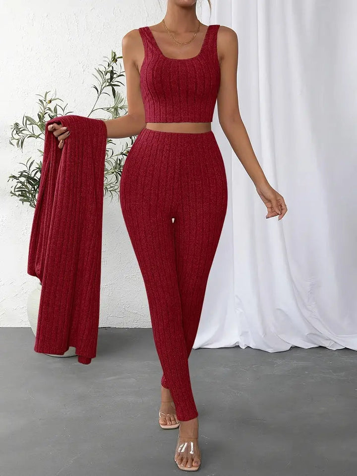 Solène - Chic Ribbed Set