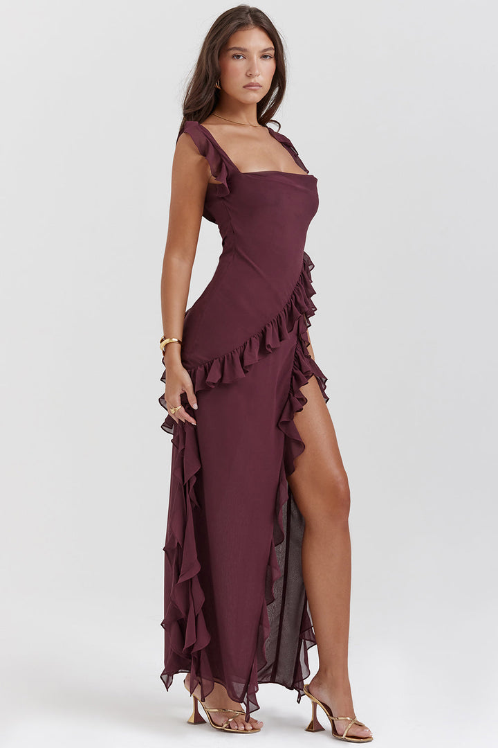Cia | Robe avec volants et charme