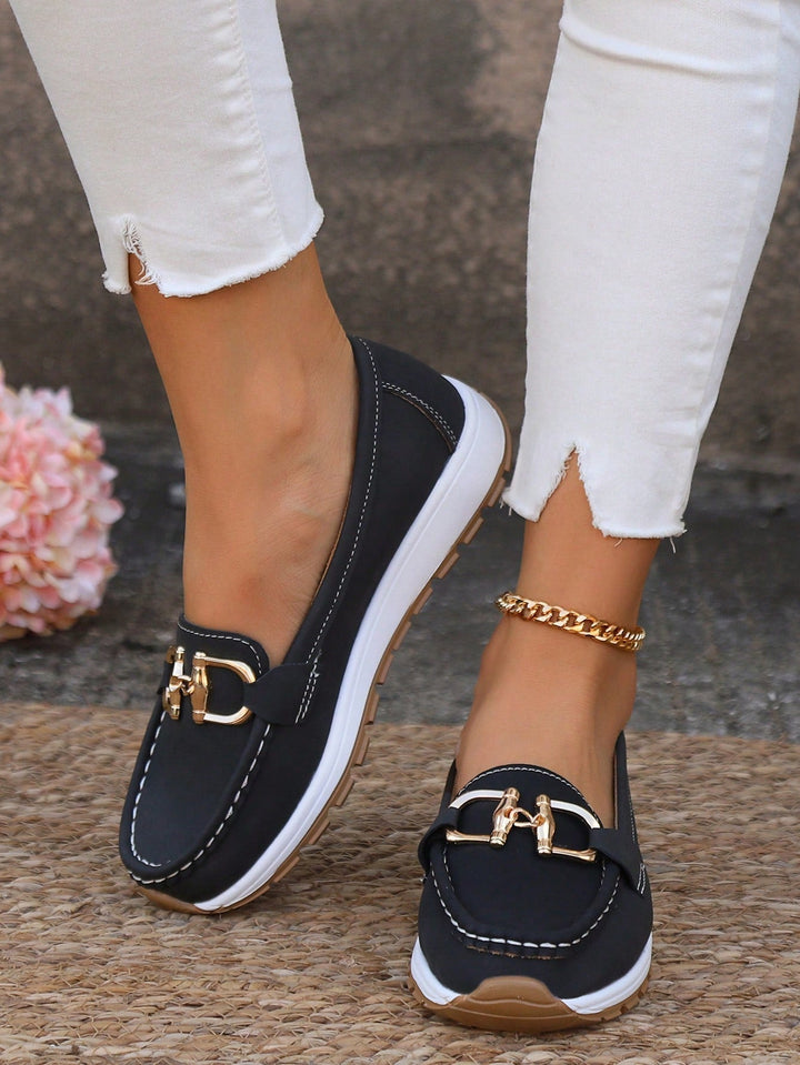 Amalina Suede Moccasins