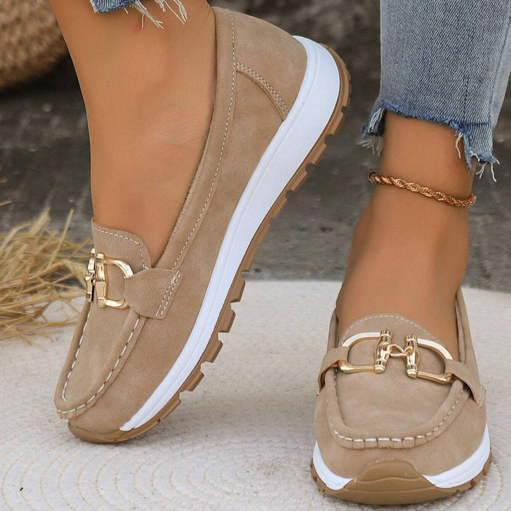 Amalina Suede Moccasins