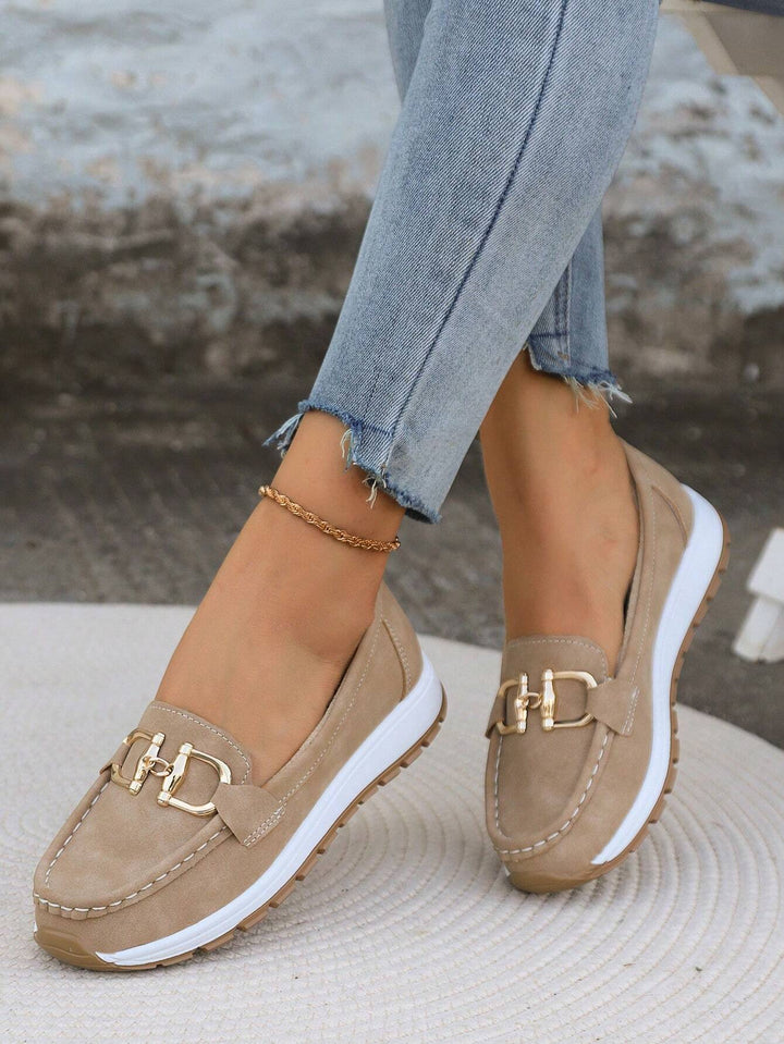 Amalina Suede Moccasins