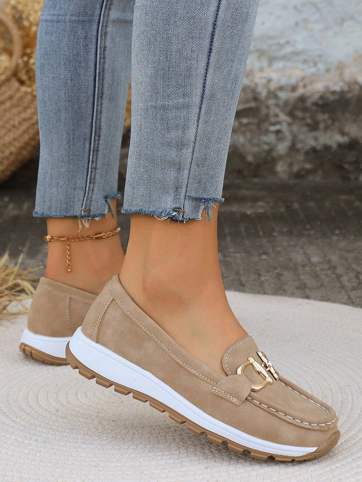 Amalina Suede Moccasins