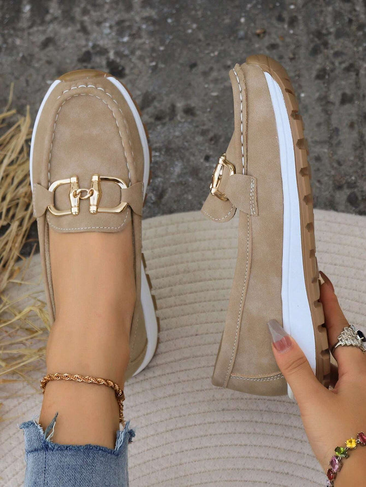 Amalina Suede Moccasins