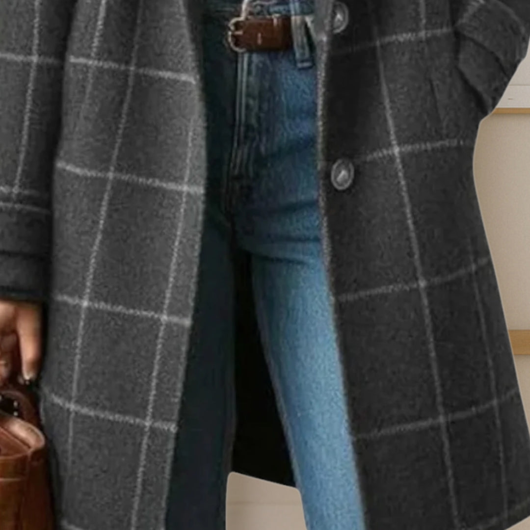 Judith™ | Élégante longue veste chaude