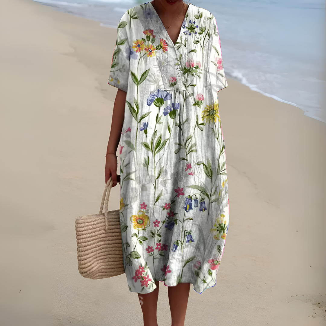 Nicole™ | Robe d'Été Florale