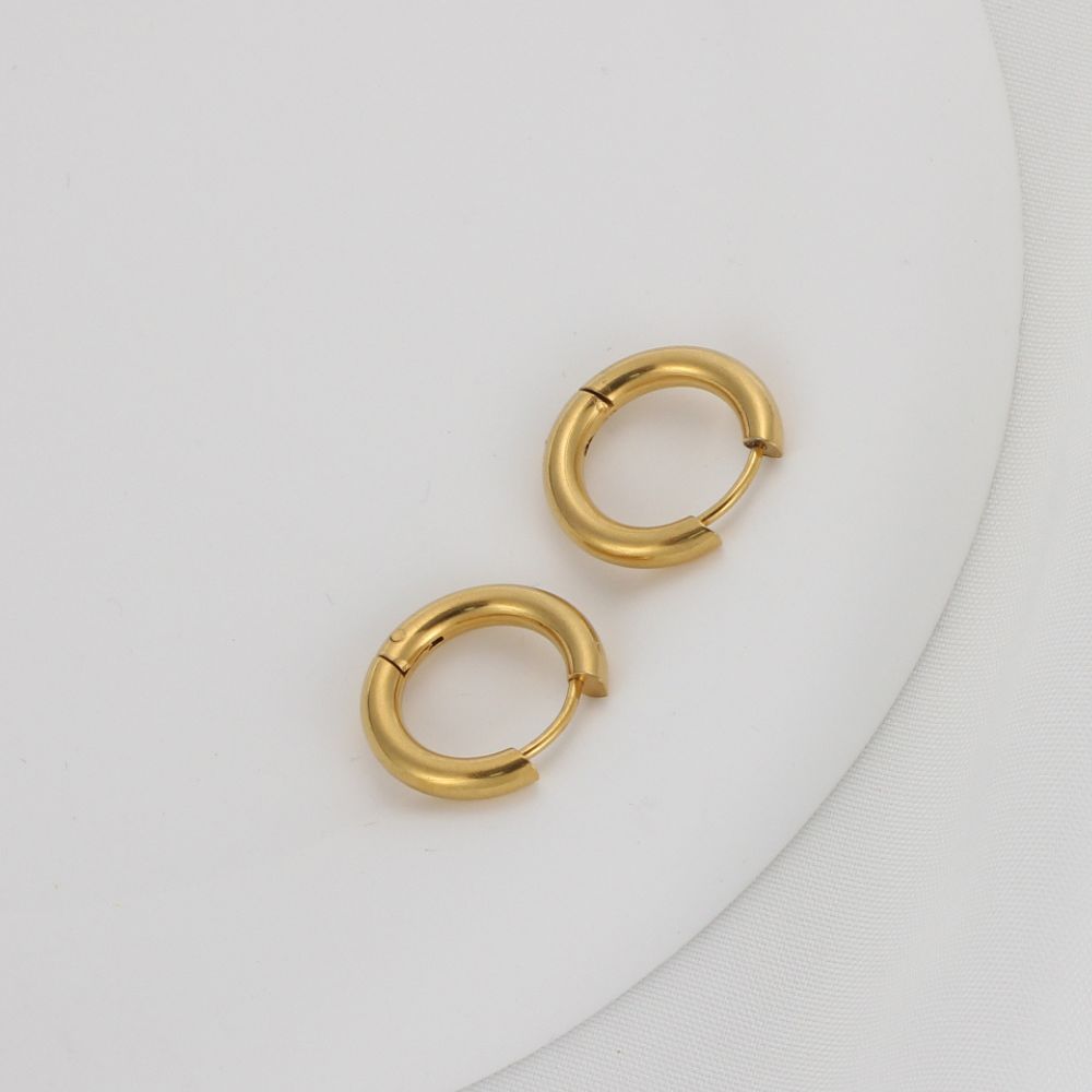 PAIRE DE BOUCLES D'OREILLES HOOP CLASSIQUES