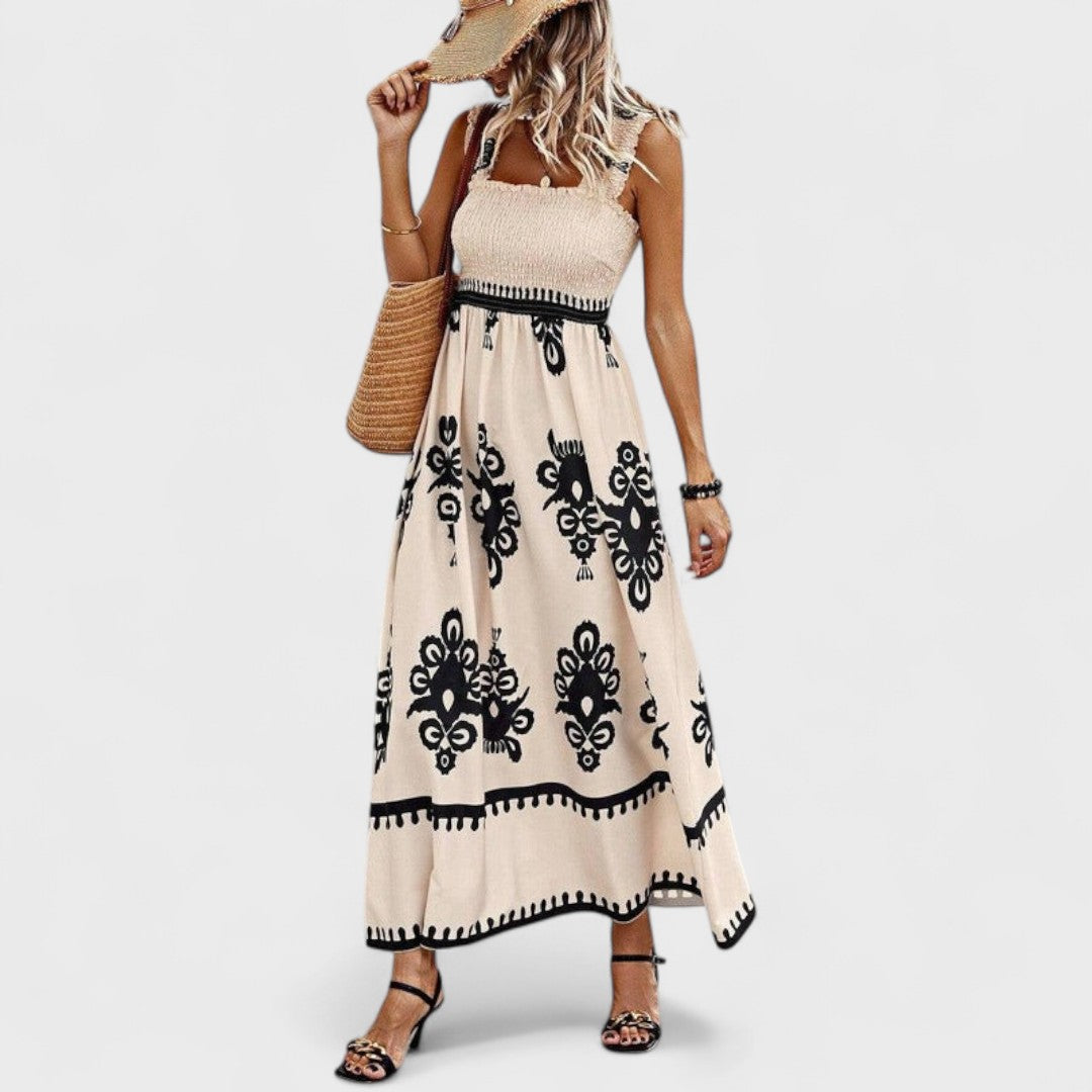 Nereza | Robe Artisanale avec Broderies Fait Main
