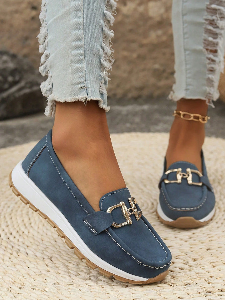 Amalina Suede Moccasins