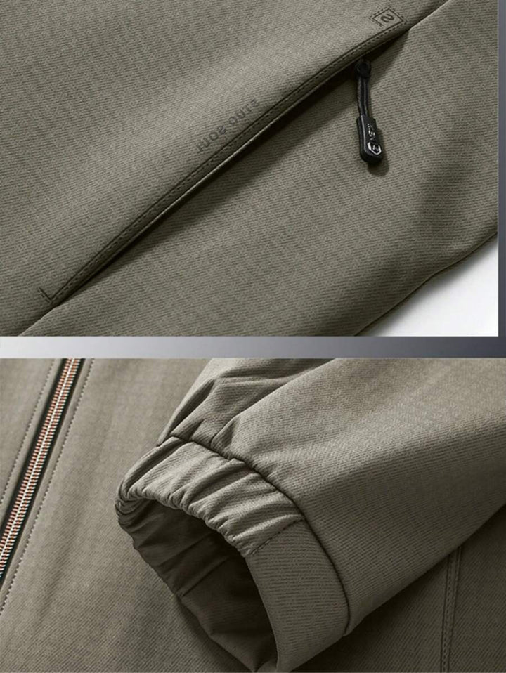 Marcus - Veste d'affaires décontractée à col montant