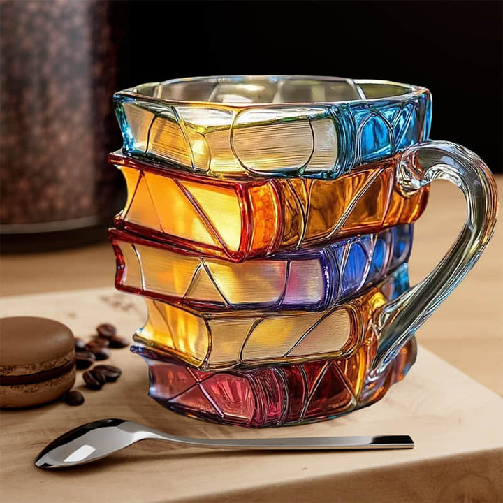 Mug 3D fait main "Le bonheur de lire" – original