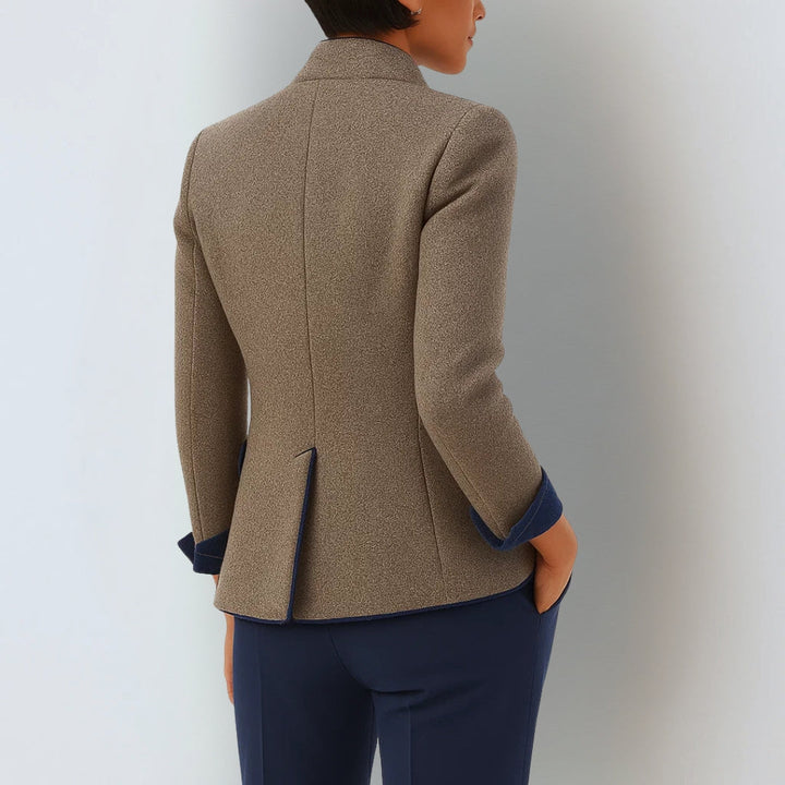 Anja™ | Élégant cardigan à col montant