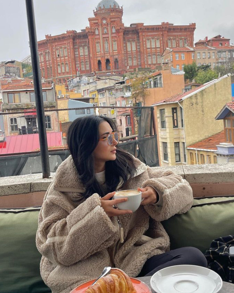 ANNAMARIE - VESTE TEDDY ÉLÉGANTE