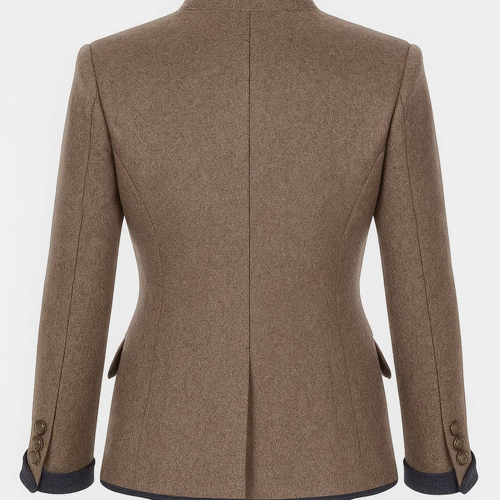 Anja™ | Élégant cardigan à col montant