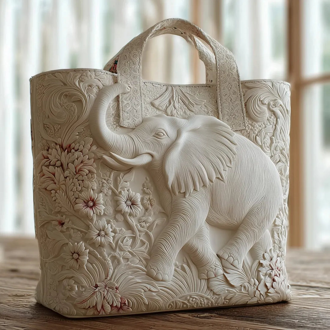 Sac artisanal - Éléphant