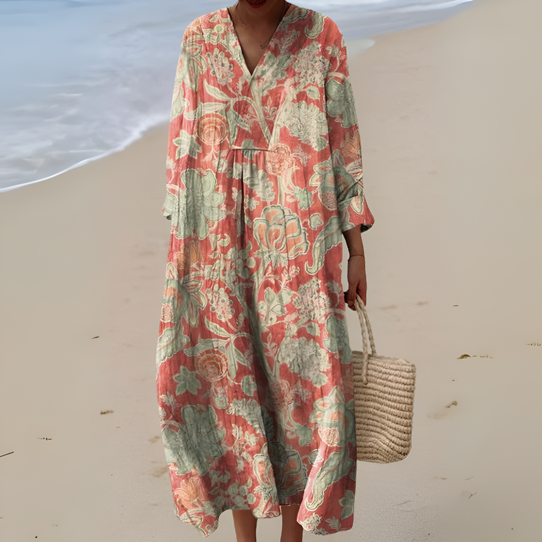 Ellis™ | Robe Fleurie Vintage