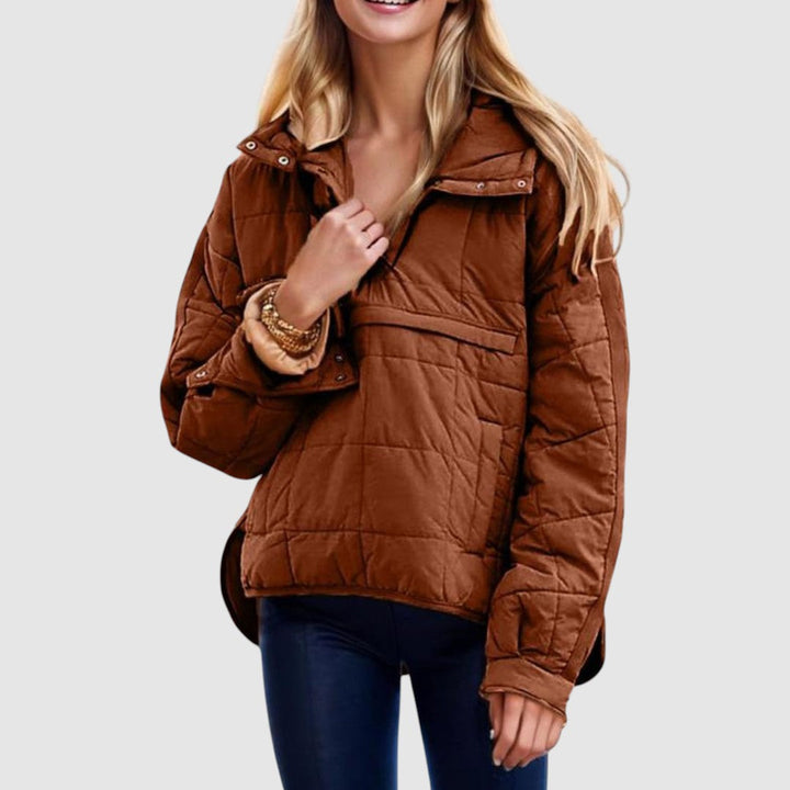 Anežka - Blouson oversize avec capuche